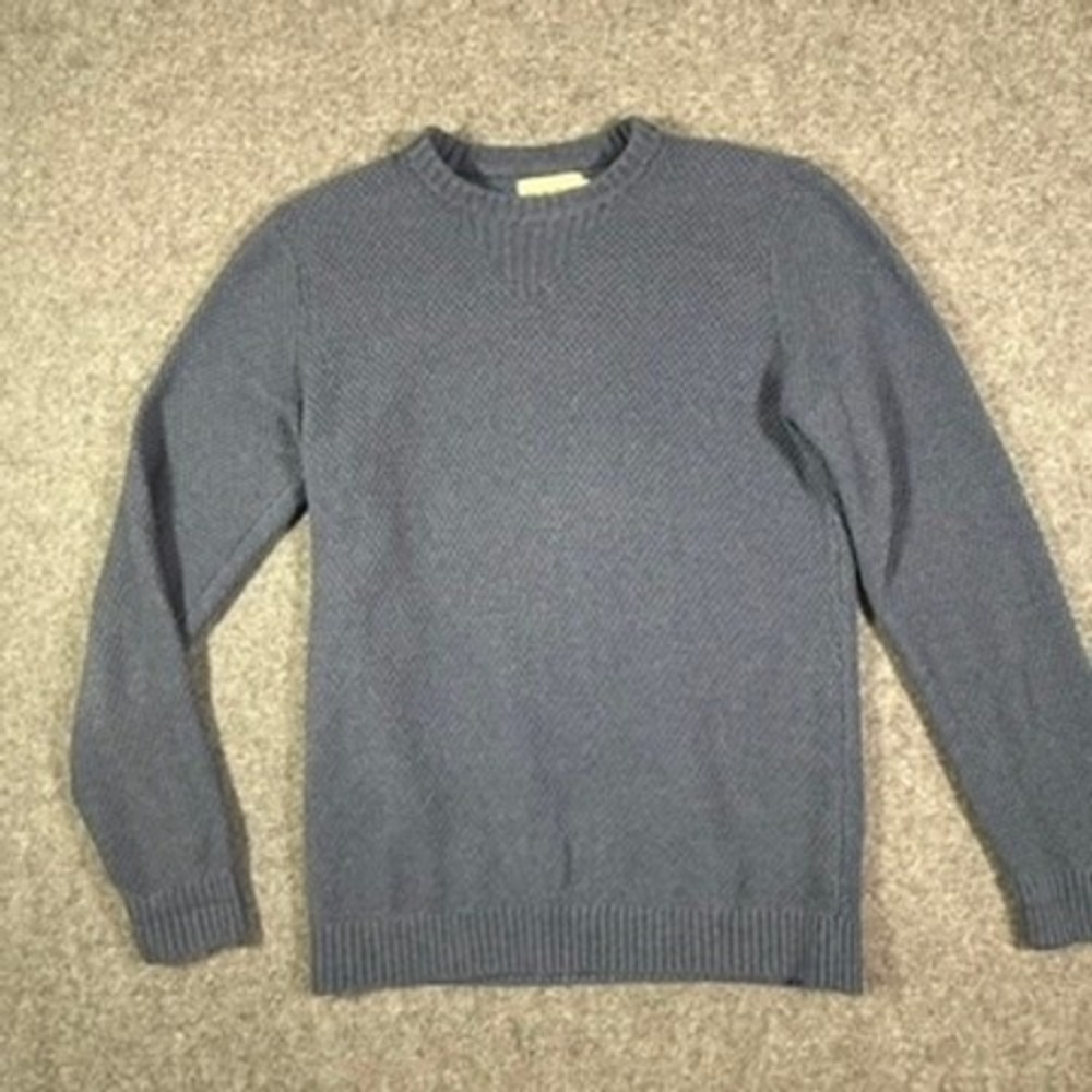 Taylor Stitch the Russell Cashmere Blend Textured Crewneck Sweater 36 Sz XS Lux